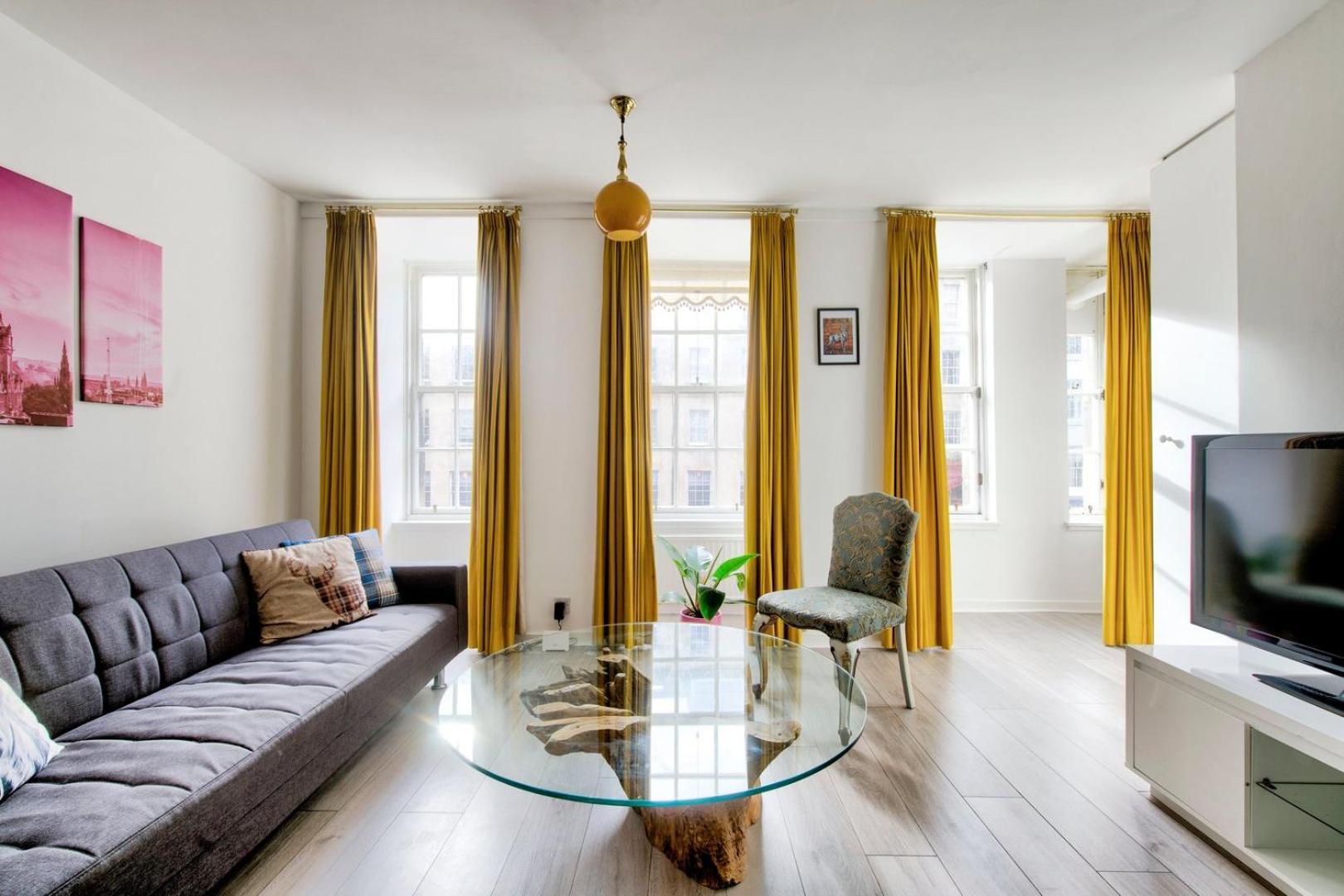 Guestready - Bright & Airy 1Br Flat In Center Lejlighed Edinburgh Eksteriør billede