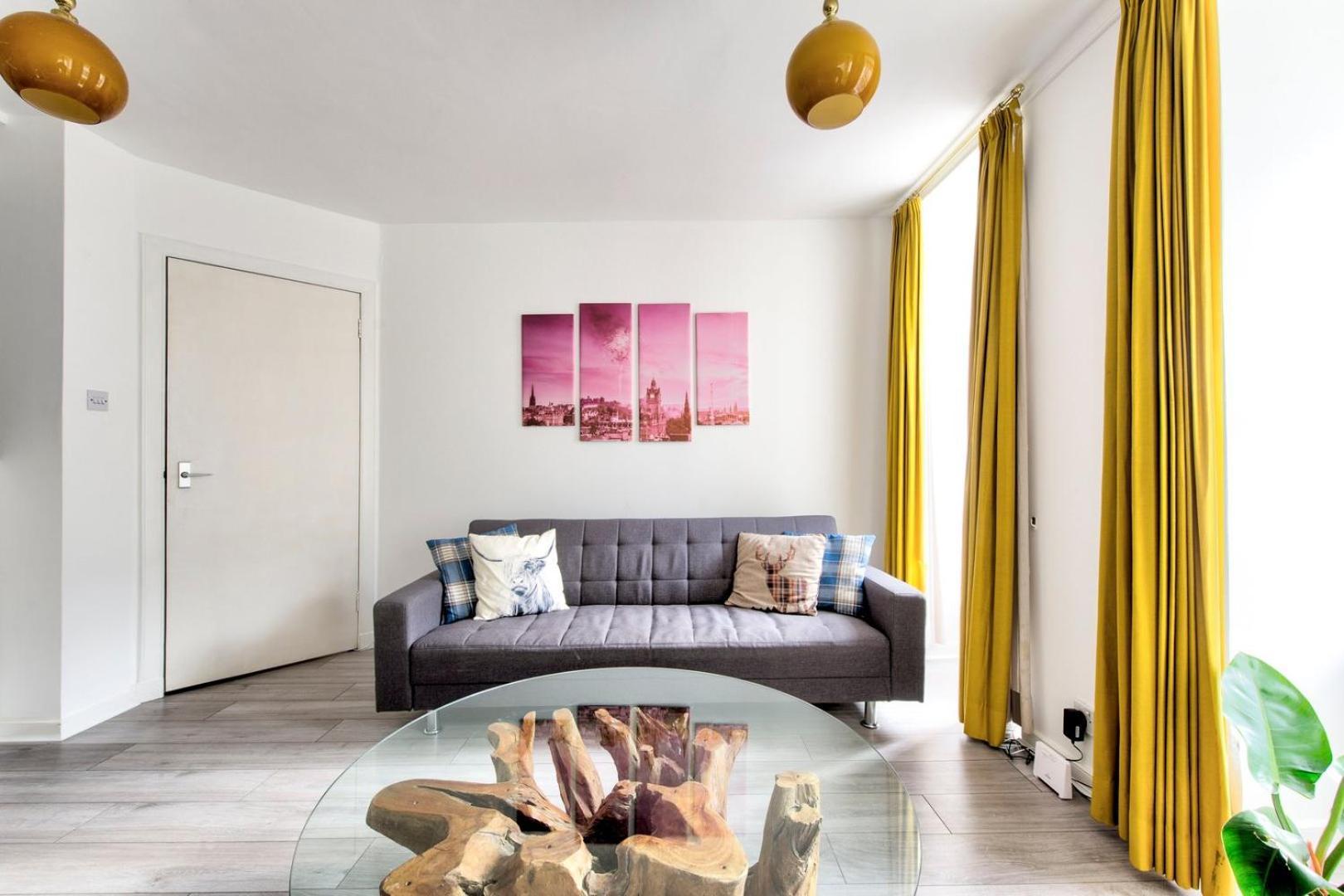 Guestready - Bright & Airy 1Br Flat In Center Lejlighed Edinburgh Eksteriør billede
